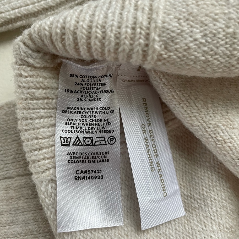 Loft cowl neck pocket sweater. - Picture 10 of 10